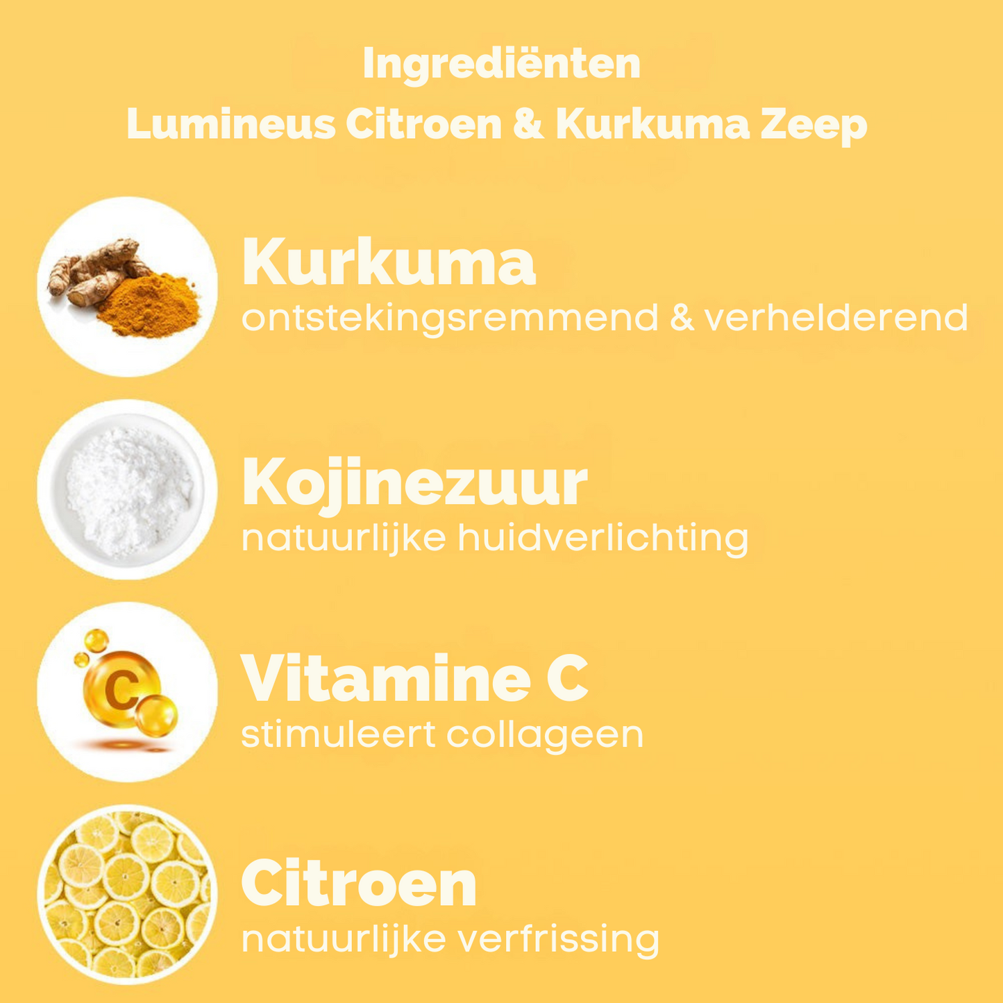 Lumineus Citroen & Kurkuma Zeep