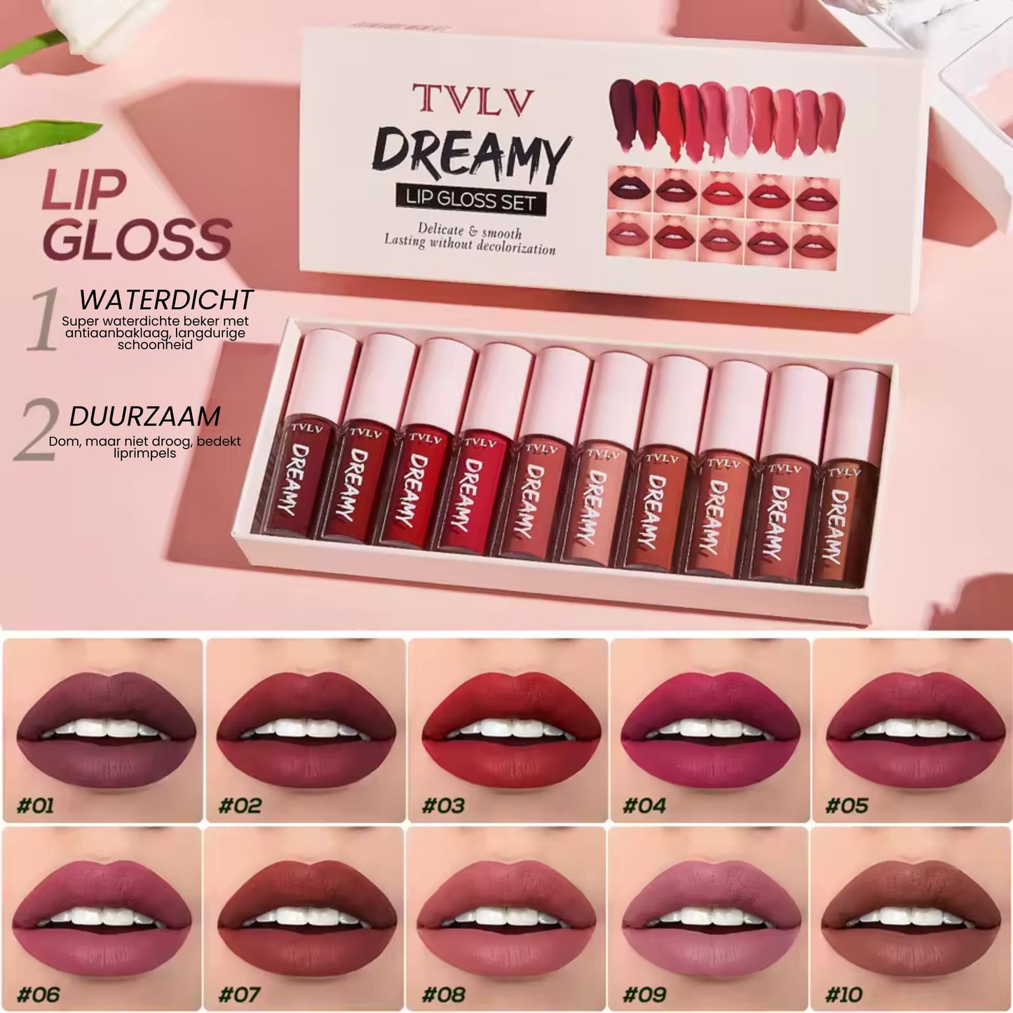 Lipgloss-set
