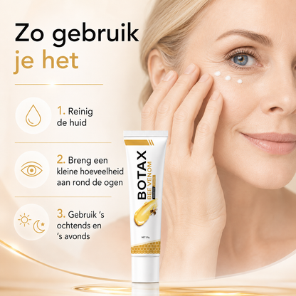 Zo gebruik je Bee Venom Oogcrème rond de ogen