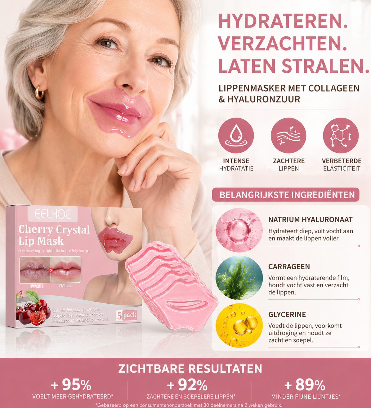 Collageen Lipmasker