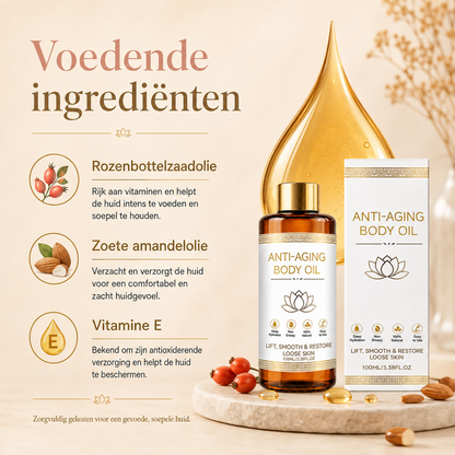 Voedende ingrediënten in de body oil
