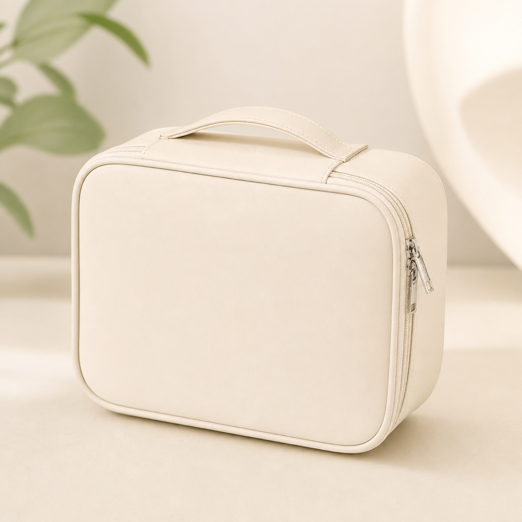 PureTravel Beauty Bag in wit